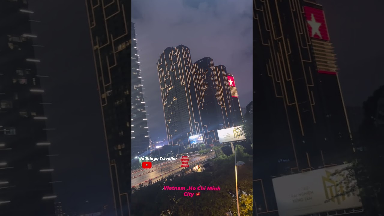 Vietnam,Ho Chi Minh city Beauty In The night |Jo Telugu Traveller #vietnam #hochiminhcity