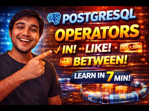 PostgreSQL LIKE Operator in 7 Minutes (Most Devs Don’t Know This!) | DAY 17