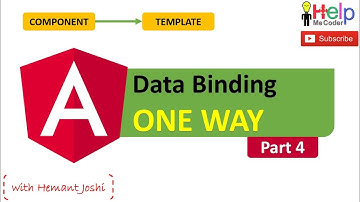 One Way Data Binding in Angular : Part 4