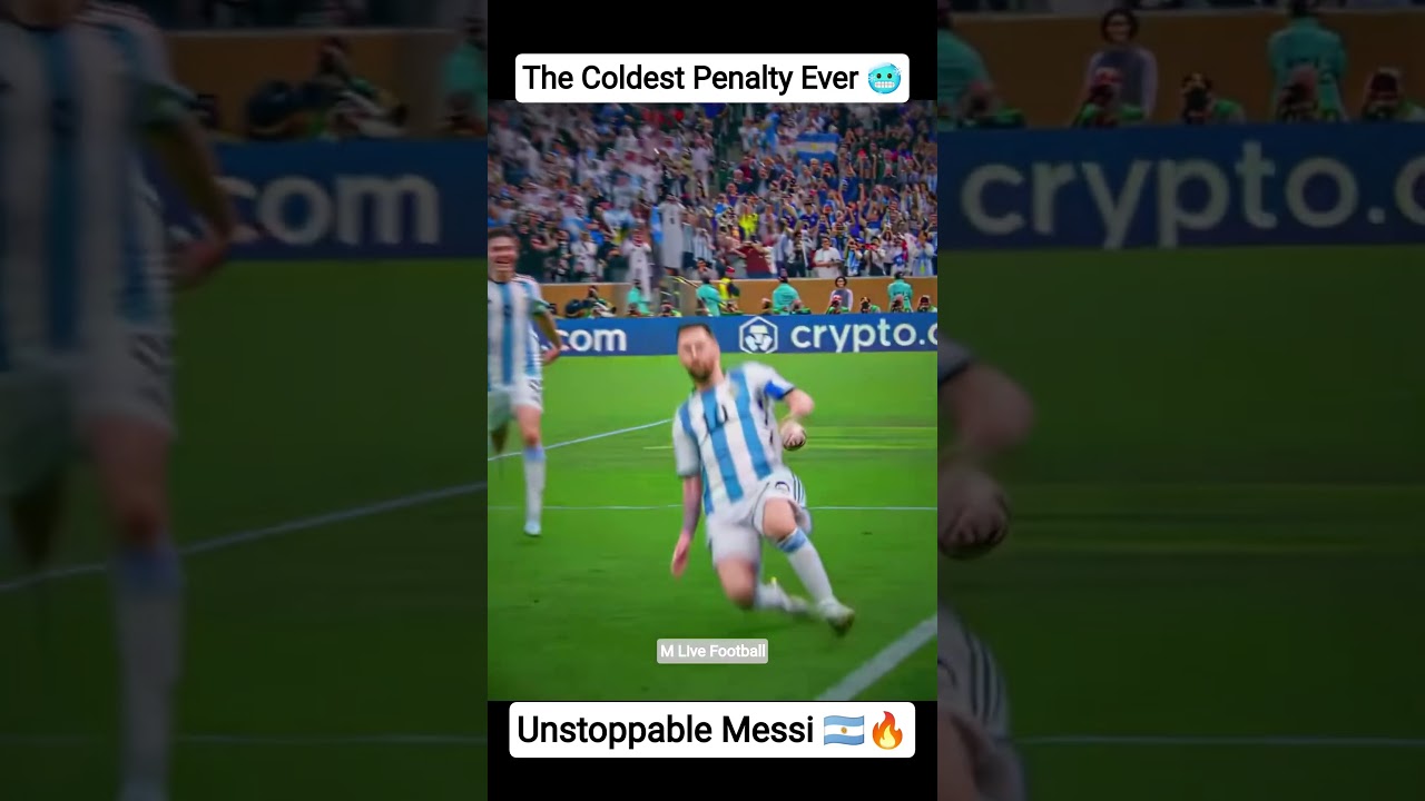 The GOAT 🐐 Lionel Messi's Coldest Penalty! 🥶 | World Cup M