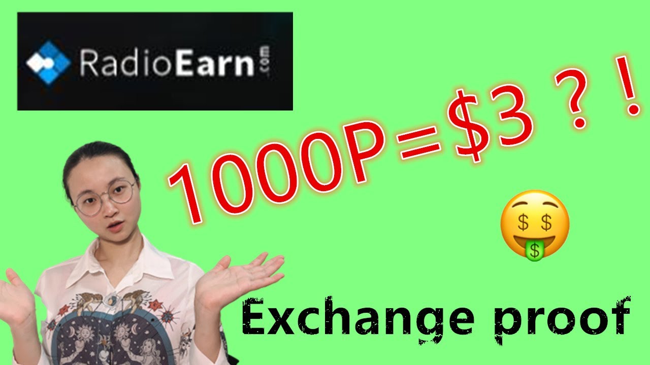 Radioearn Review 1000Hours= 1000Points = 3USD?!! Show you exchanging
