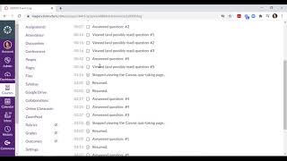 Canvas Quiz Logs screenshot 4