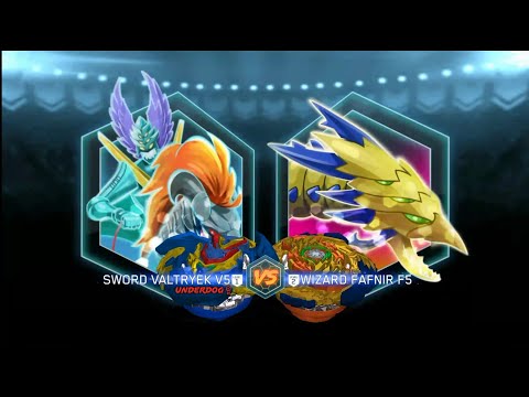 Arena Beyblade Beystadium + Sword Valtryek Vs Wizard Fafnir