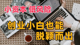 创业小白逆袭指南：小资本低风险也能玩转市场！#赚钱 #财务自由 #财富积累 #自我提升 #个人成长 #成功 #财富
