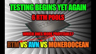 Testing Has Started!! | Best Raptoreum Pool | RTM VS AVN VS MoneroOcean