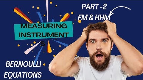 Fluid Mechanics | Flow measuring Devices | part 2 | HHM |  orifices Meter | @digitalknowledge4346