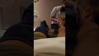 Тайский массаж в Бангкоке. Thai massage #shorts