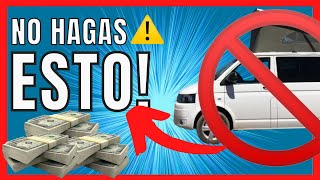 ⚠ Dormir en Furgoneta CAMPER ¿Aparcar o Acampar?  ❌ NO hagas ESTO si no quieres que te MULTEN!!