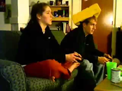 Scott and Kelsey playing video games