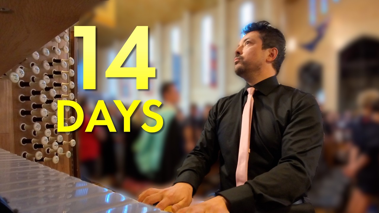 Can a professional pianist learn the organ in two weeks? - YouTube