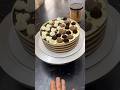 The Ultimate Dual Chocolate Fantasy | Half &amp; Half Cake Design #shorts