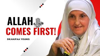 Make Allahﷻ Your Top Priority | Journey to Taqwa | Dr. Haifaa Younis