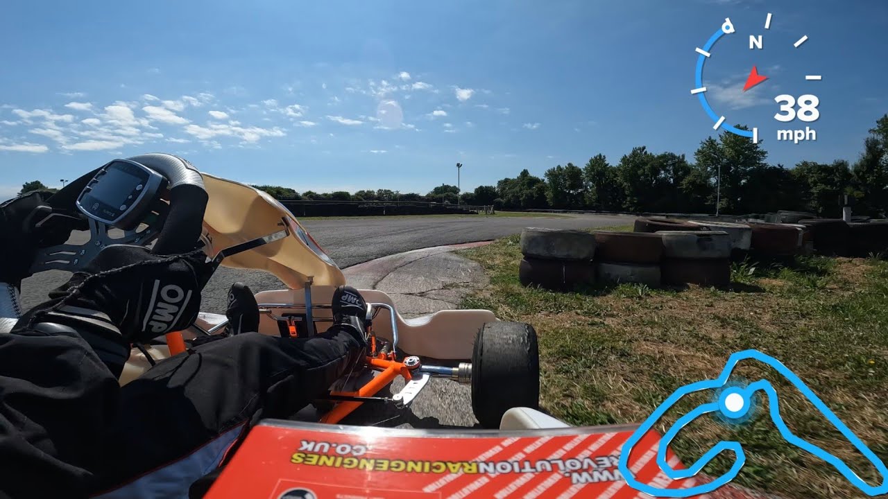 Llandow SWKC - Fastest lap 43.82s - 21 Jul 22 - Komet K2H - Rotax Karting - GoPro Hero10 4K 50fps