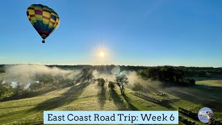 East Coast Road Trip - Week 6 - Steelers tour, Balloon flight, Flight93, Harvest Hosts and more!