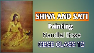 shiva and sati painting description and notes/class 12/shiva and sati painting by nandlal bose