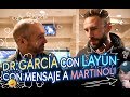El Dr. García con Miguel Layún desde Monterrey con mensaje para Martinoli.