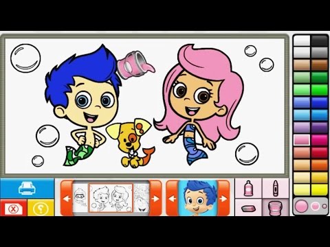 Bubble Guppies - Nick Jr Coloring Book ! - YouTube Bubble Guppies - Nick Jr Coloring Book ! - YouTube