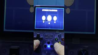 Consola retro R36S variante ejecutando Geometry Dash (PSP, Homebrew) #r36s #clone #psp
