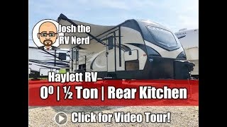 (Sold) UPDATED 2019 Cougar 26RKS Zero Degree Half Ton King Bed Couple's Rear Kitchen Travel Trailer