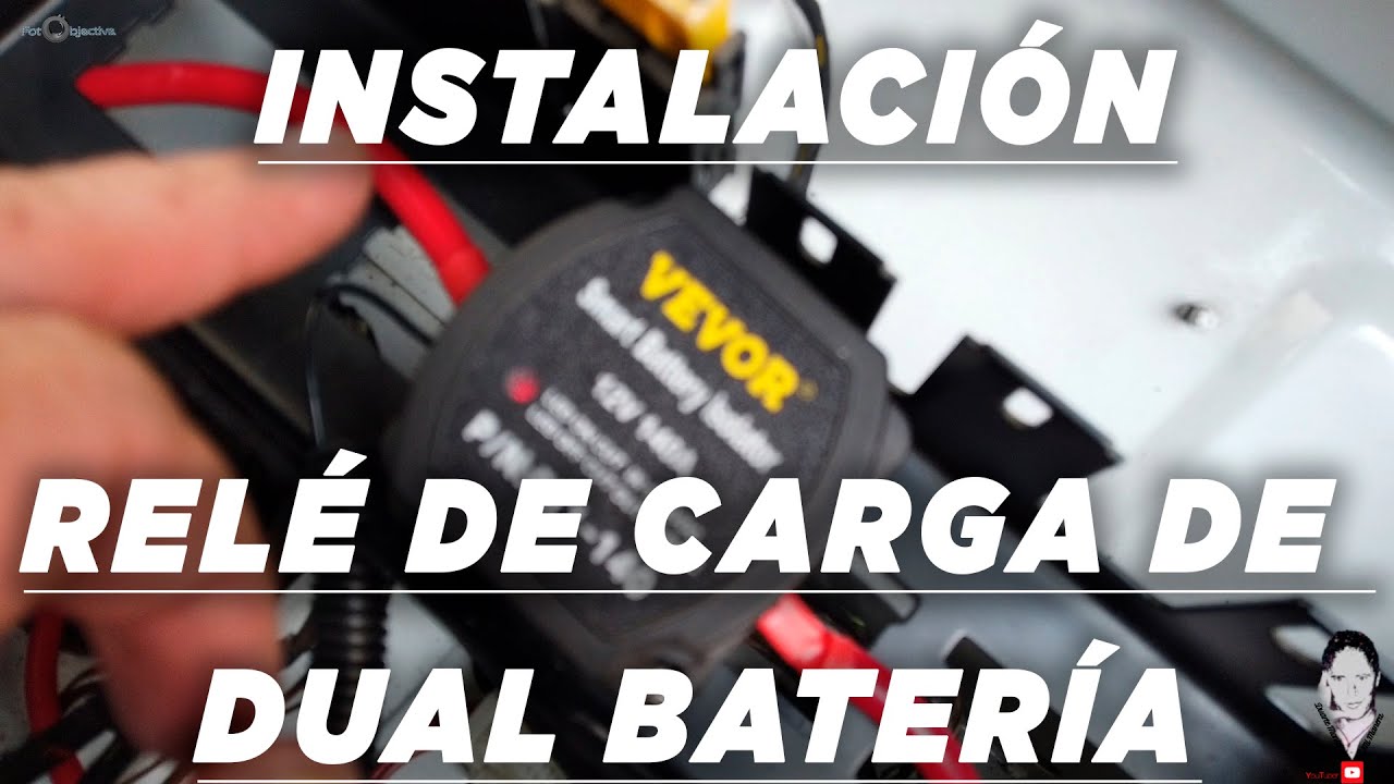 Instalaci n Rel Separador De Bater as Camper Van YouTube instalaci-n-rel-separador-de-bater-as-camper-van-youtube