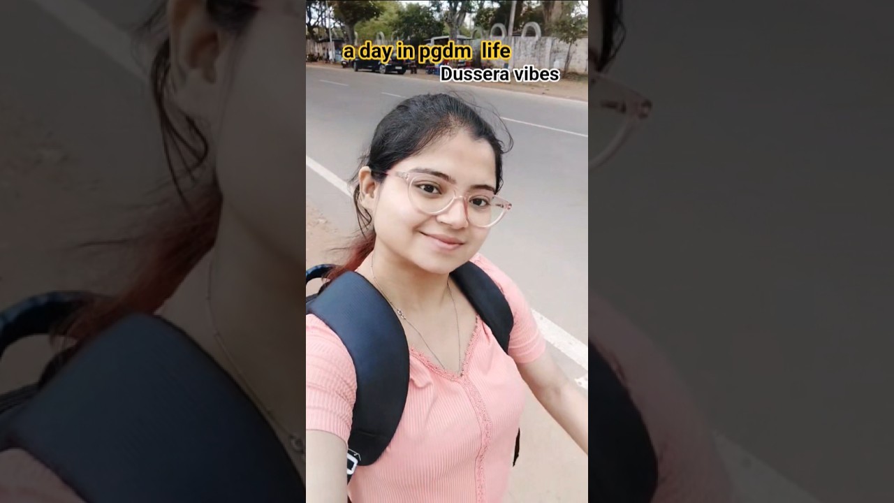 Day in My PGDM Life 📚✨ | Pre-Dussehra Vibes 🎉 