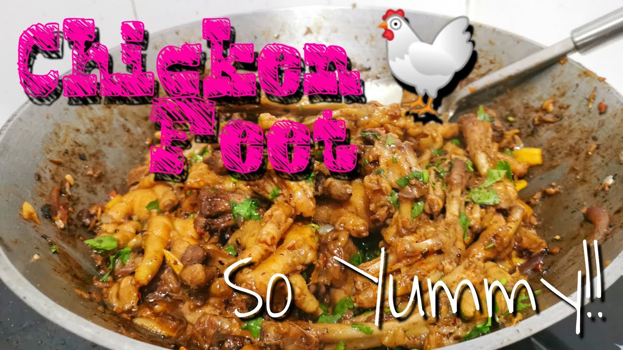SPICY CHICKEN FEET THAI FLAVOUR YouTube
