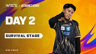 [EN] PMWC at EWC 26 Survival Stage Day 2 | PUBG MOBILE WORLD CUP at 2026 ESPORTS WORLD CUP