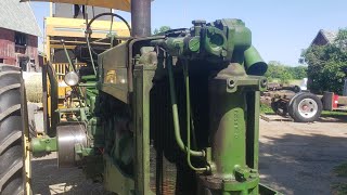 John Deere 2 Cylinder Power Steering Alignment and Leak Repair