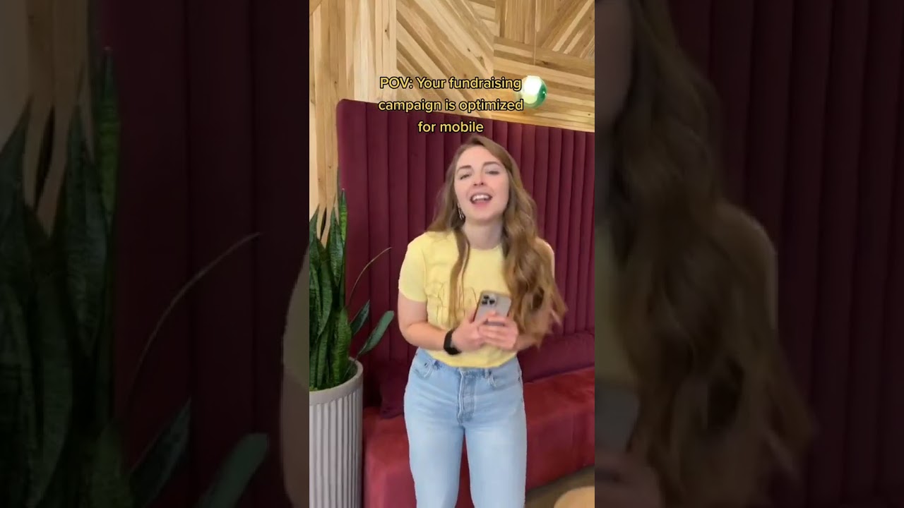 POV: Your fundraising campaign is optimized for mobile #shortcontent #shorts #fundraising #fundraise