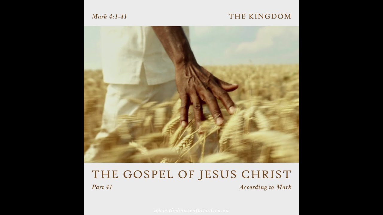 Note for 20250110 - The Gospel of Jesus Christ - Part 41 - Mark 4 - The ...
