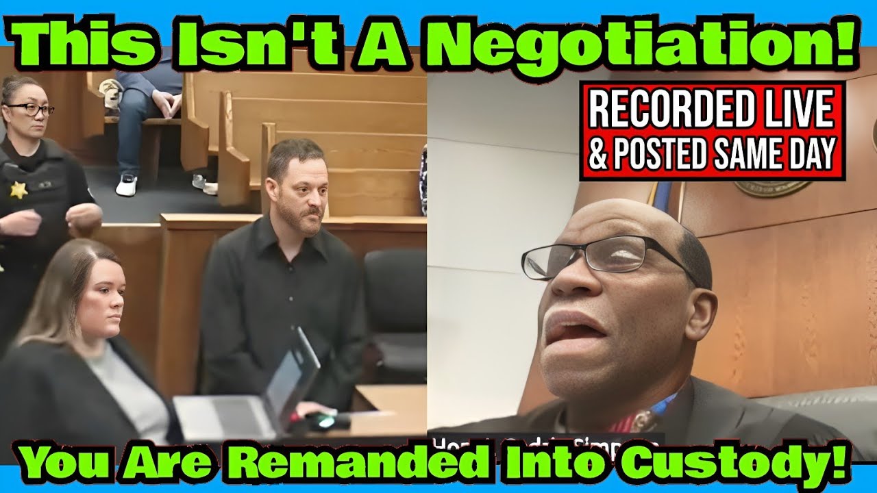 Подсудимый пытался договориться о штрафе — судья Симпсон отправил его в тюрьму! Запись сделана се...