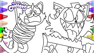 Poppy Playtime 3 | CATNAP'S EVIL TWIN BROTHER?! | Coloring Pages New