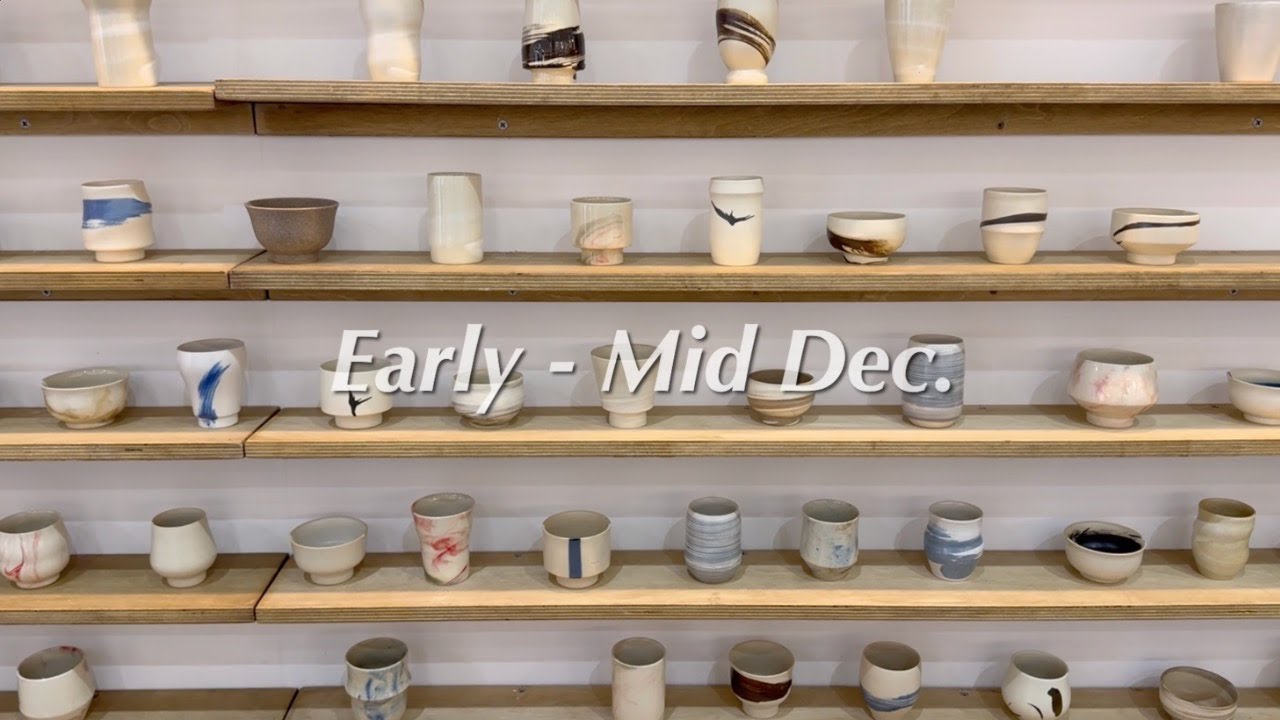 [vlog] 차와 차도구와 함께하는 12월 초중순 | TWL 티노트, 공예트렌드페어, 누데이크 티아카이브, 오설록 마스터즈 말차, 서울대 도예전공 판매전