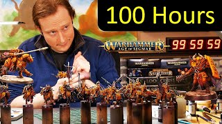 The One Hundred Hour Warhammer Timelapse Hobby Rave