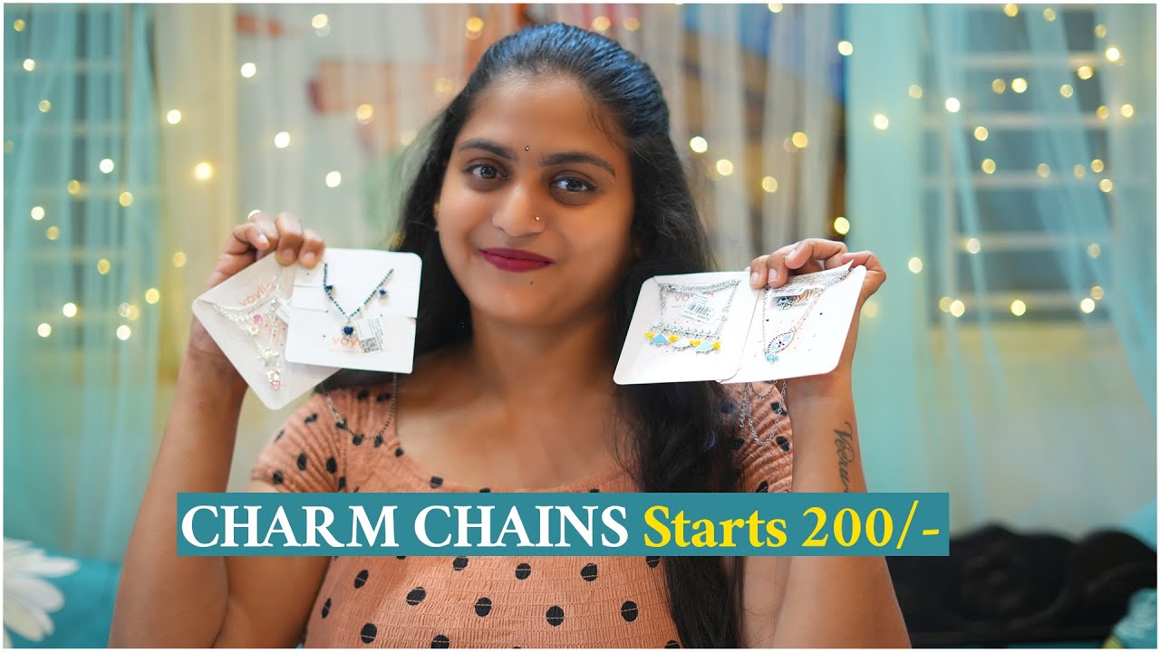 Branded Charm Chains Starts 200/ Upto 50 Off VijjuTalks YouTube