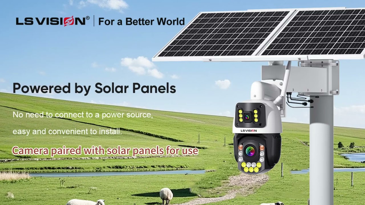 LS-WL660-50X 4G/Wi-Fi 36X Onvif NVR Dual-Lens PTZ Solar Camera Project