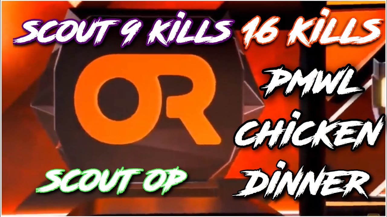 Scout 9 Kills Domination In PMWL | Orange Rock 16 Kills Chicken Dinner In PMWL Day 3| Mavi scout