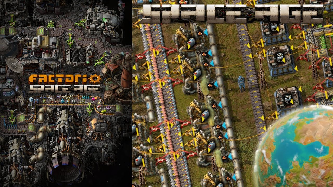 Wait, Factorio has Space exploration now!? - Factorio Space Age - YouTube