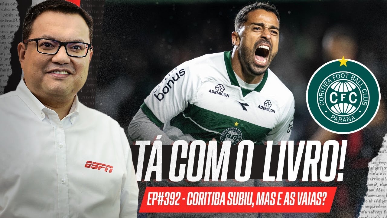 O CORITIBA garantiu o ACESSO, mas as VAIAS mostram o que PRECISA MELHORAR | Tá com o Livro!