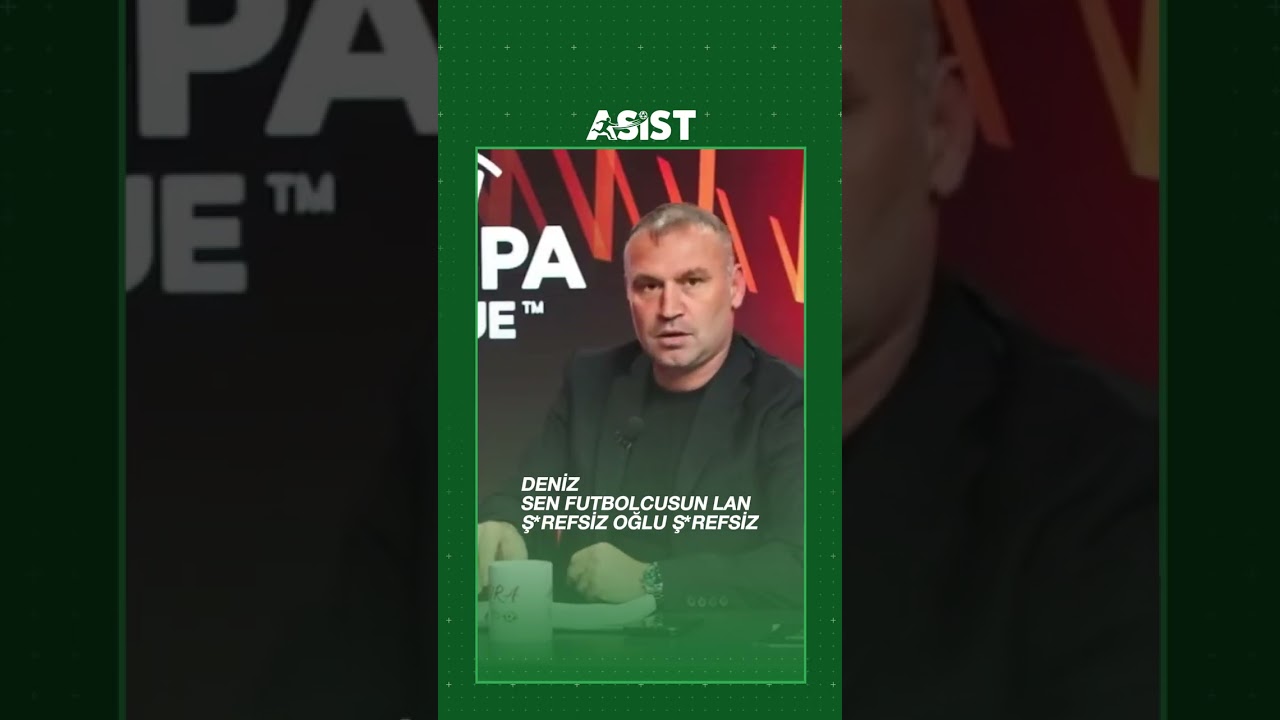 Serkan Balcı : Lan Deniz sen futbolcusun ş*refsiz!