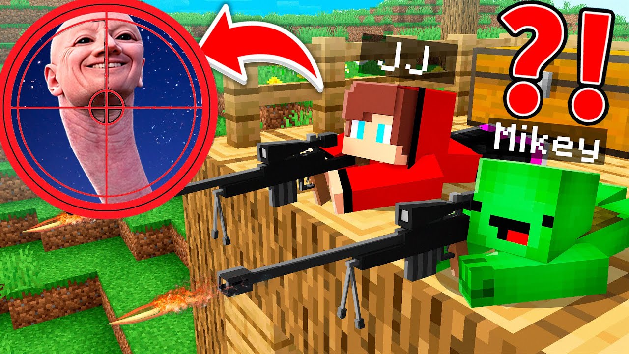 Why JJ and Mikey Hunting on Tolosofobia in Minecraft !? - Maizen