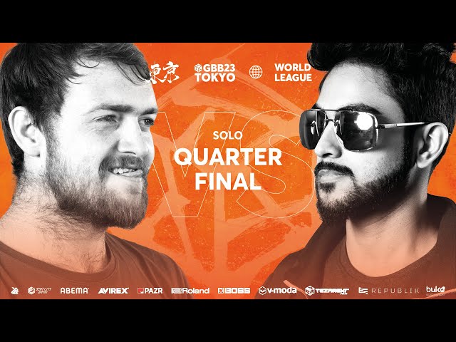 NaPoM 🇺🇸 vs Dilip 🇮🇳 | GRAND BEATBOX BATTLE 2023: WORLD LEAGUE | Solo Quarter Final class=