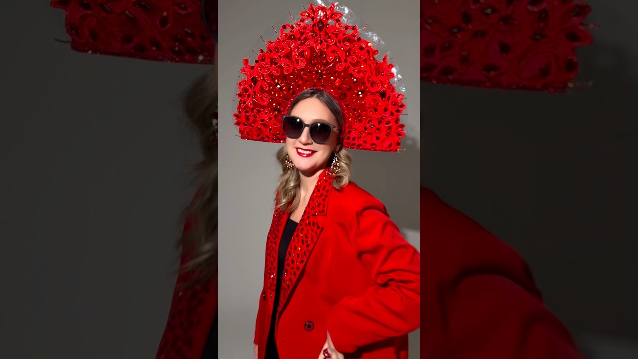 Часть процесса изготовления кокошника 🥀 #handmade #ручная_работа #кокошник #идеядляфото #шитье