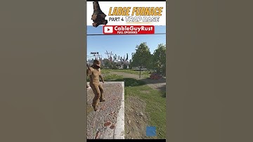Large Furnace Trap Base / Part 4 #cableguyrust #rust #rustpcgame #rustgame #rustgameplay