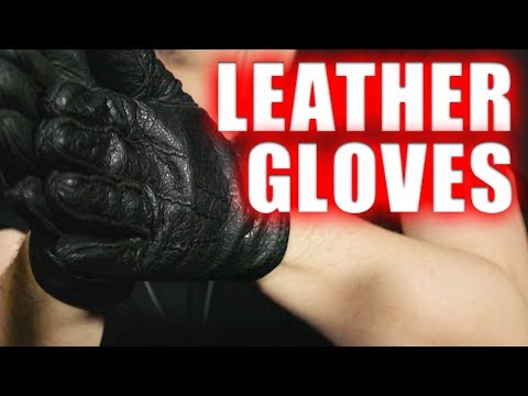 ASMR | Leather Gloves | NO TALKING