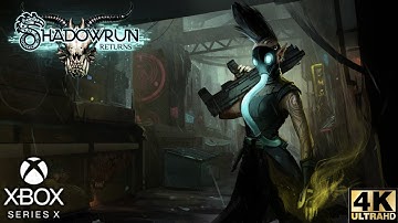 Shadowrun Returns Story Walkthrough Gameplay Part 1 | Xbox Series X|S, Xbox One | 4K (PROLOGUE)