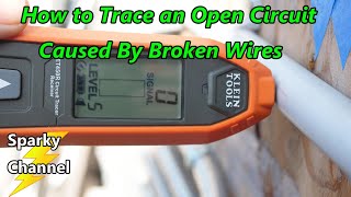 How to Trace an Open Circuit Caused by Broken Wires