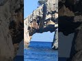 Sardinia cala goloritz jumping from the highest rock