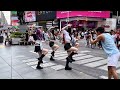 [SIDECAM] KPOP IN TIMES SQUARE | GIRLS - AESPA | ONE TAKE #Aespa