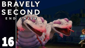 Bravely Second End Layer Part 16 Amphisbaena Boss Battle! Walkthrough Gameplay